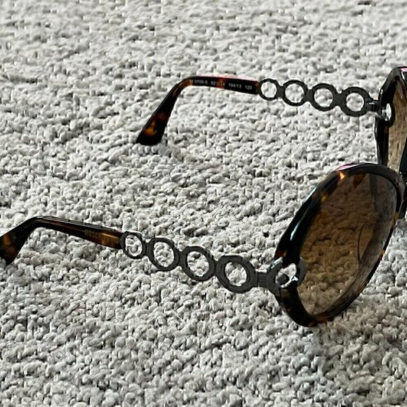 Moschino Womens Sunglasses Brown Leopard Frame Cat Eye Anti UV M 3708-S - Picture 8 of 12